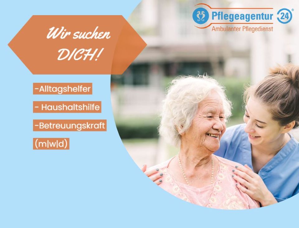 Wir suchen: Alltagshelfer - Haushaltshilfe - Betreuungskraft (m|w|d) in Essen