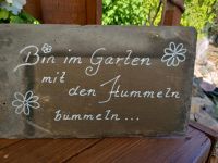 Hübsches Schild Schiefer Garten Sachsen - Coswig Vorschau