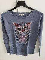 Damen Pullover dunkelblau Eule Review | Größe XS Hessen - Rüsselsheim Vorschau