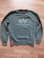 Sweatshirt, Größe S, Alpha Industries, grün mit Aufdruck Bayern - Berglern Vorschau