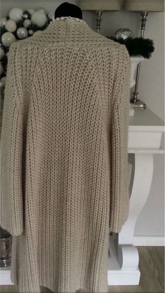 HACKBARTH Strickmantel Hippie Boho beige onesize TOP ! in Hagen