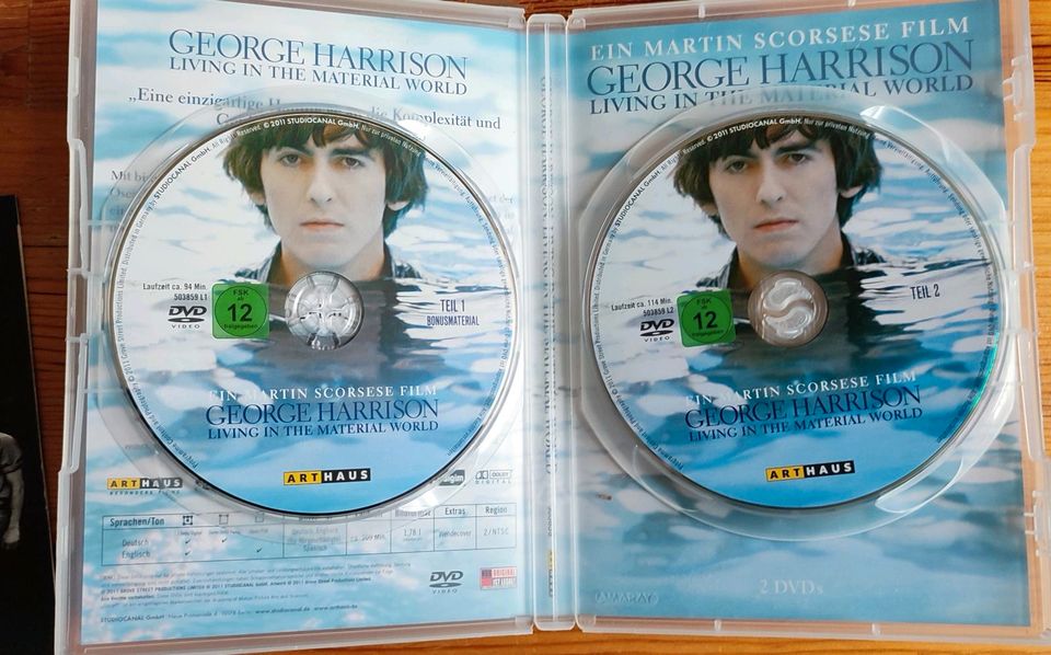 2 DVD Set George Harrison Living in the material world 2011 neu in Köln