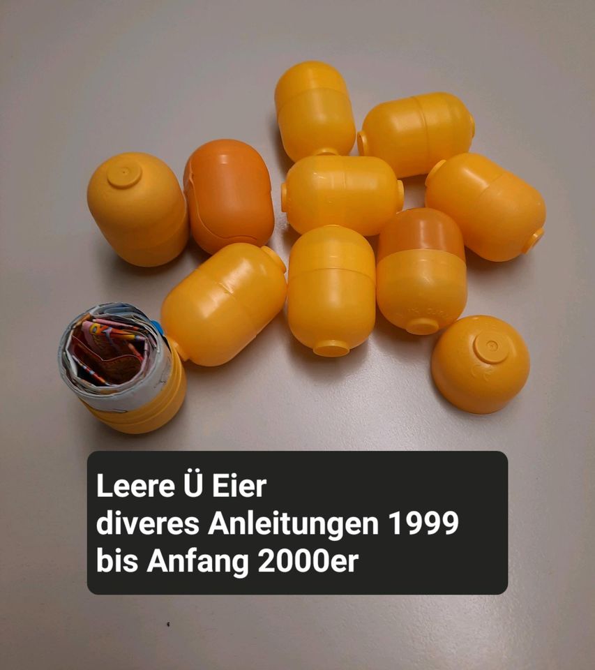 Ü Eier Sammlung 29 Stück komplett mit Anleitung (99- Anfang00er) in Emmendingen