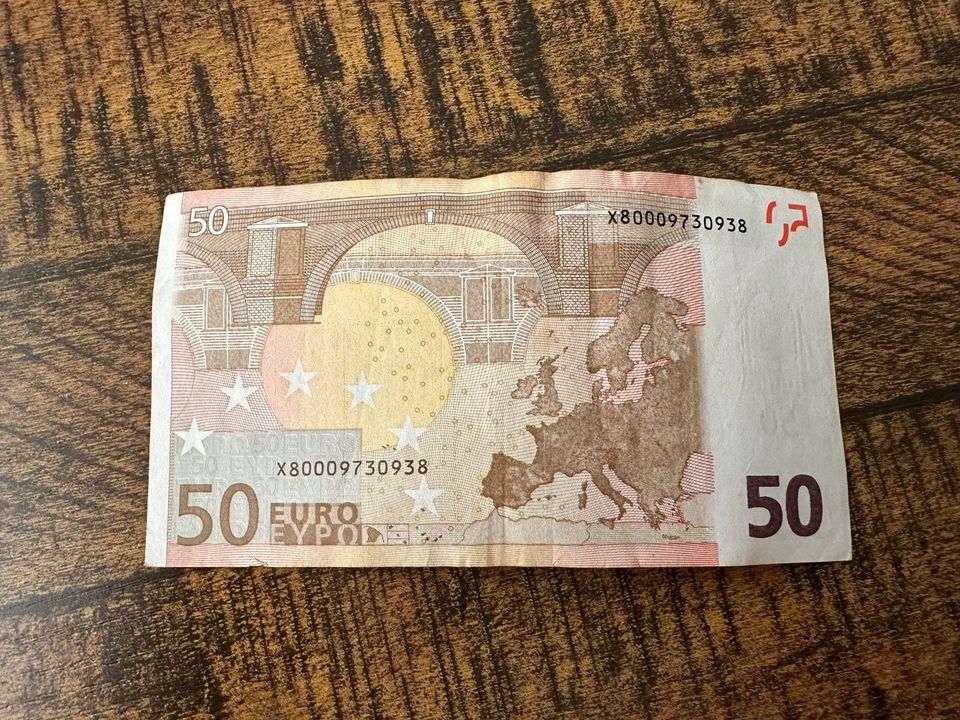 50 Euro Schein in Tübingen