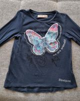 w. NEU ! Desigual Shirt Gr. 134/140 Schmetterling Wendepailletten Brandenburg - Falkensee Vorschau