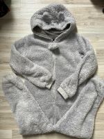 Onesie Gr.122/128 Grau kuschelig Häfen - Bremerhaven Vorschau