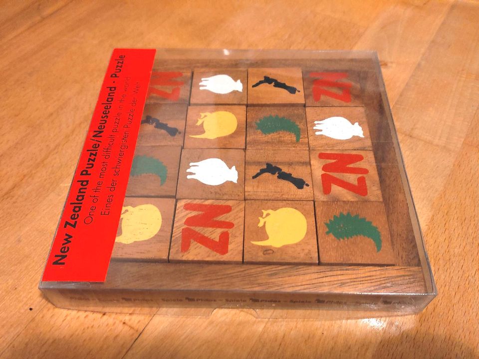 New Zealand Puzzle Neuseeland Holzspiel  Spiel Weihnachtsgeschenk in Braunschweig