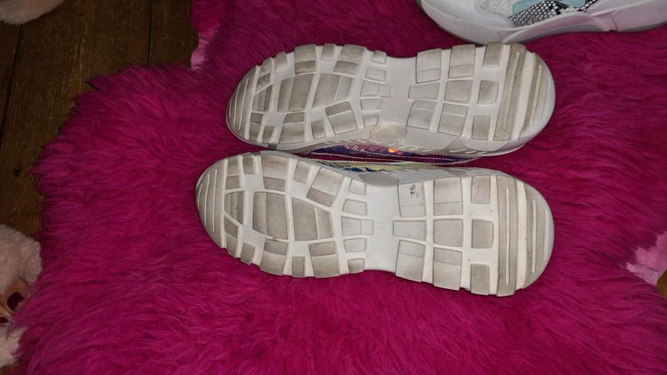 Sneaker Graceland Schlangen Optik Damen 42 Togoshi Gr. 41 Gold in Krefeld