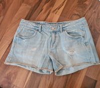 Hotpants kurze Hose sexy hellblau Jeans H&M hm Divided XS 34 Bayern - Bad Wörishofen Vorschau