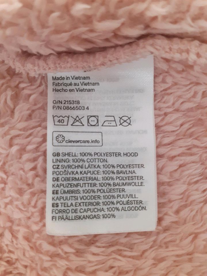 Pullover Fleece Jacke H&M 68 in Friedrichsdorf