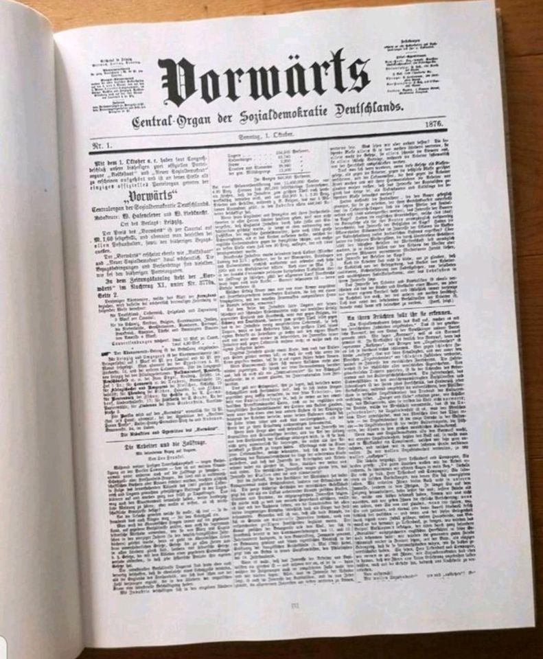 Buch: Vorwärts 1876-1976, fester Einband, Grunwald Günther, Merz in Winsen (Aller)