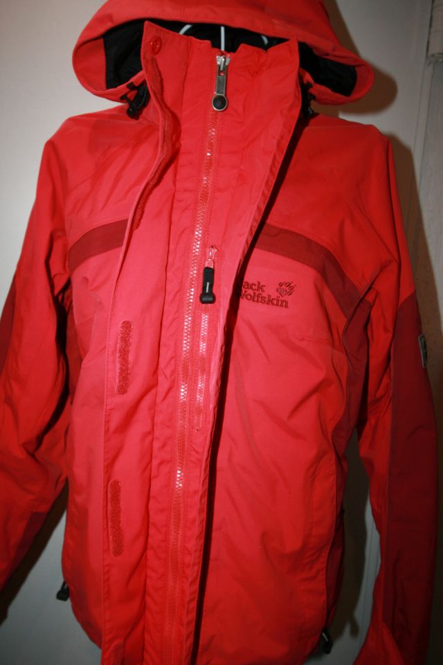 Jacke 2in1 Texapore Jack Wolfskin Outdoor Gr.XS S 34 36 rot in Kaub