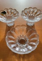 Glasschale und Kerzenständer aus Kristallglas Hessen - Dreieich Vorschau
