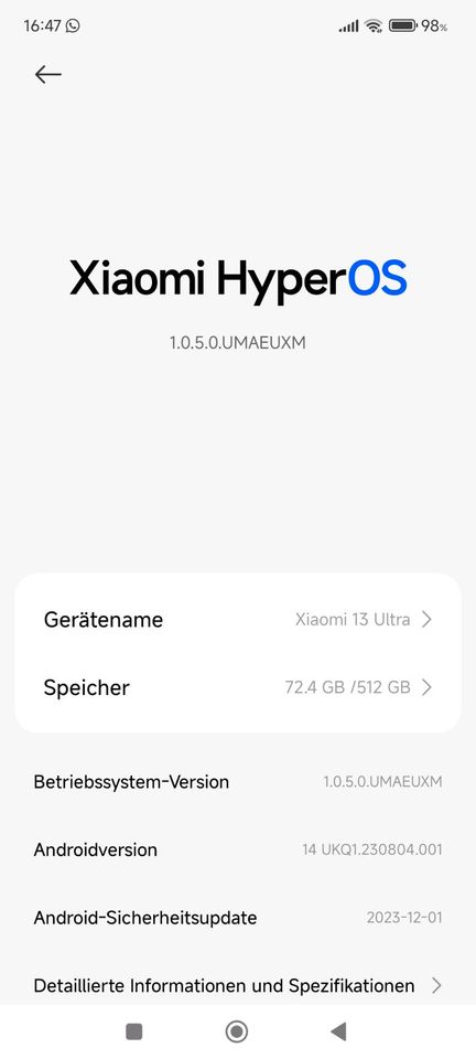 Xiaomi 13 ultra  512 GB in Duisburg