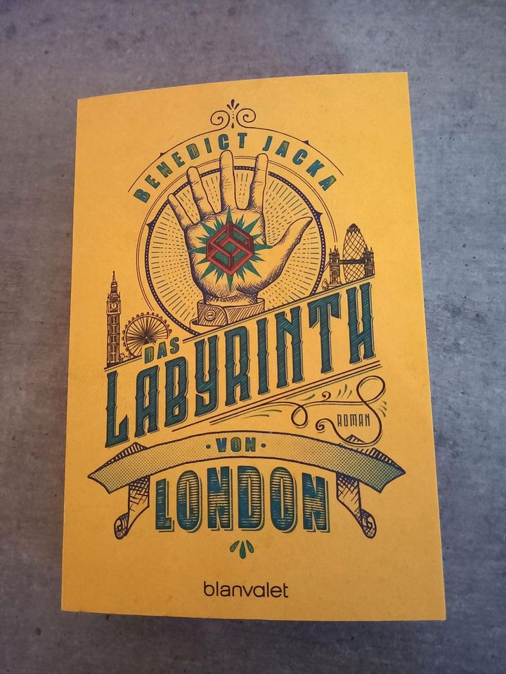 Das Labyrinth von London - Benedict Jacka  - neu in Mühldorf a.Inn