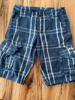 Cargo Shorts Tommy Hilfiger, Gr. 152, blau kariert Niedersachsen - Burgwedel Vorschau