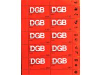10er Bogen DM-Briefmarken "50 Jahre DGB", 1999 (Gewerkschaft) Düsseldorf - Eller Vorschau