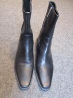 Zara schw. Stiefelette Leder Cowboy Gr. 41 Nordrhein-Westfalen - Dorsten Vorschau