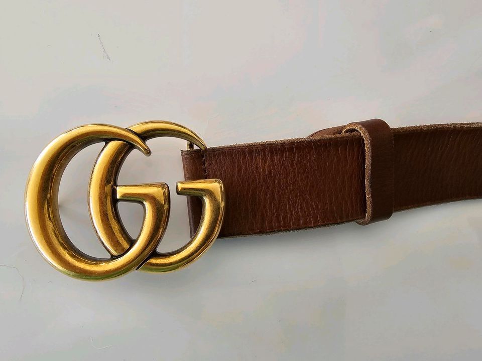 Gucci Gürtel , Länge 120 cm, braun in Altenholz