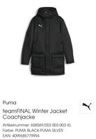 Puma teamFINAL Winter Jacket Coachjack Fussball Mantel Jacke Sachsen - Wermsdorf Vorschau