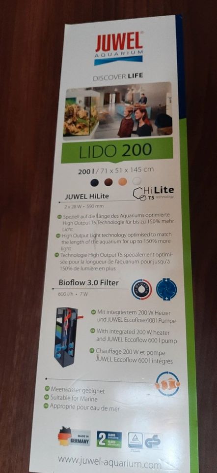 Juwel Lido 200 mit Fluval G3 Filter und LED Beleuchtung!!!!!!!! in Bad Münstereifel