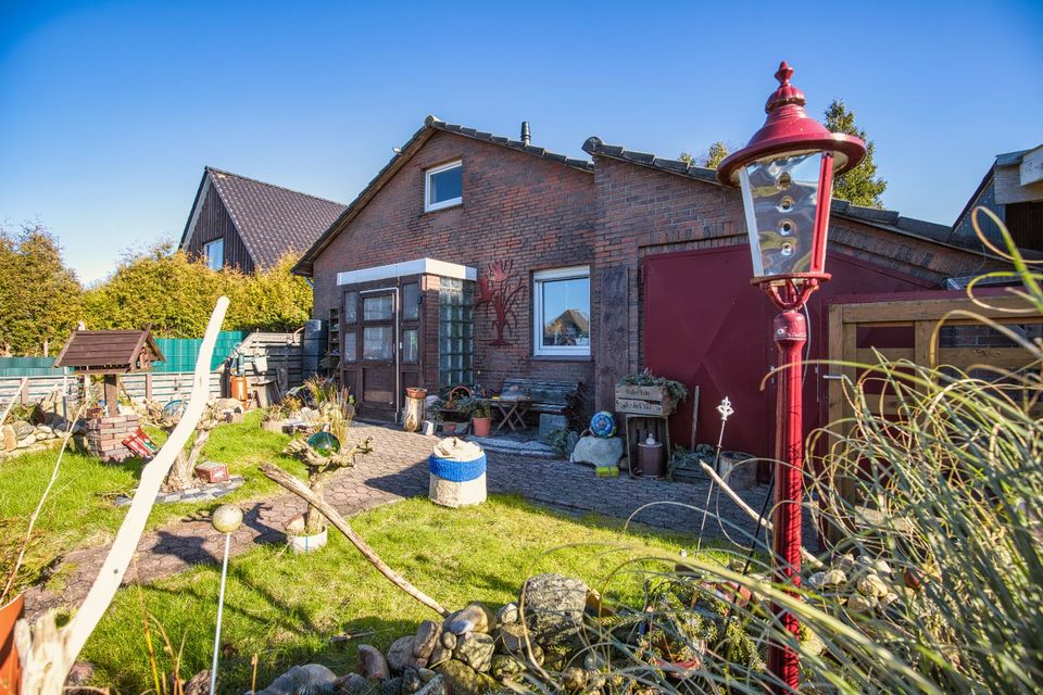 Vermieteter Doppelhaus-Bungalow in Großheide zur Kapitalanlage in Großheide