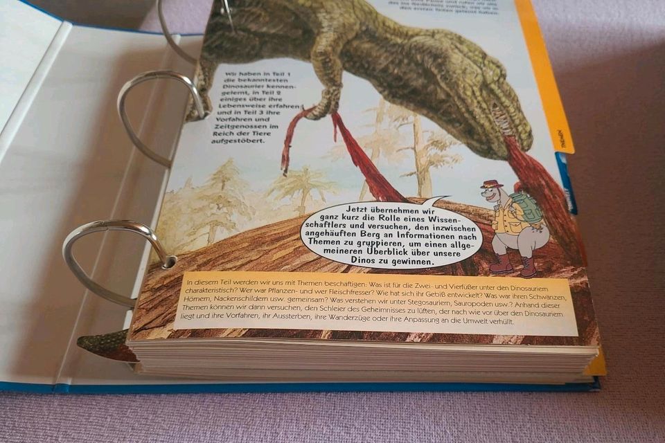 Die Welt der Dinosaurier,  2 Sammelordner vom Altlas Verlag in Lustadt