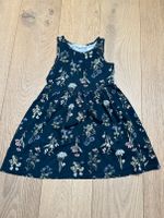 H&M Kleid Mädchen Größe 110 / 116 dunkelblau Blume Saarland - Großrosseln Vorschau