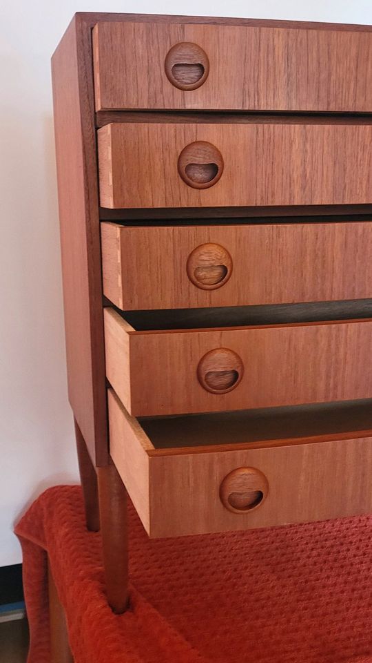 Mid-Century Kommode Teak Vintage Dänisches Design Kai Kristiansen in Norderstedt