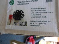 Wandschlauchhalter schwenkbar für bis zu 60m Gartenschlauch Hessen - Hirzenhain Vorschau