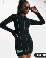 the couture Club sexy minikleid  trompetenärmel neu gr M stretch Sachsen-Anhalt - Gommern Vorschau