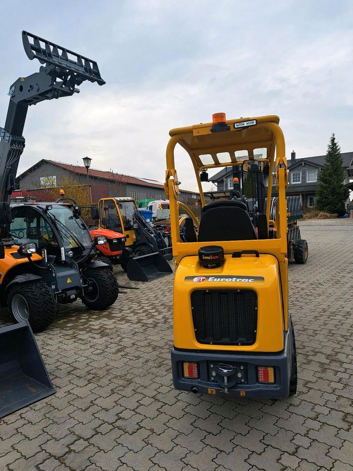 Hoflader Eurotrac W11 95cm schmal Radlader Hoftrac Lader Trac in Obertaufkirchen