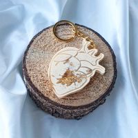 Anatomisches Herz Schlüsselanhänger Keychain resin Baden-Württemberg - Schönhardt (Iggingen) Vorschau