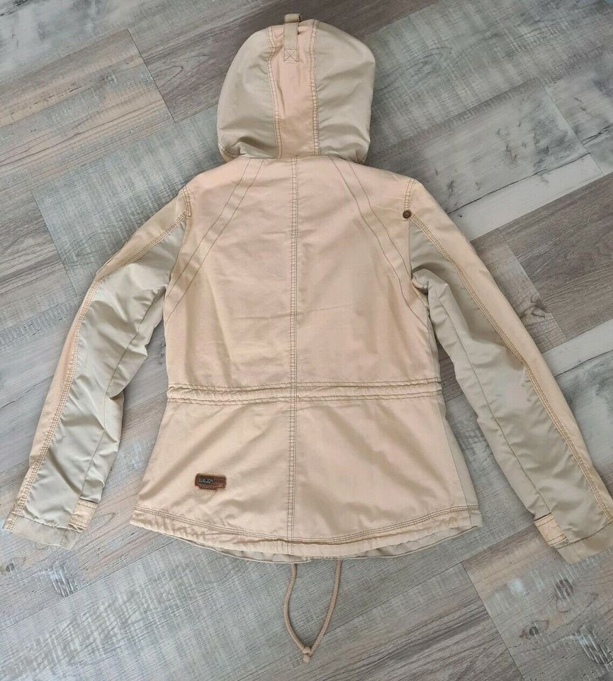 Khujo Jacke Damen M Übergangsjacke Beige in Masserberg