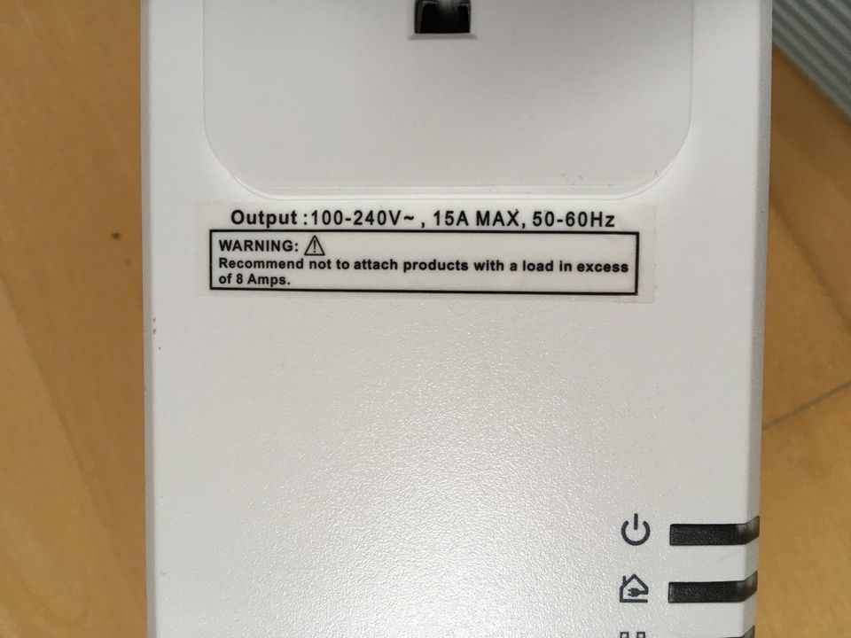 4 Zyxel Powerline Adapter, Ethernet Adapter, US Stecker in Barsbüttel