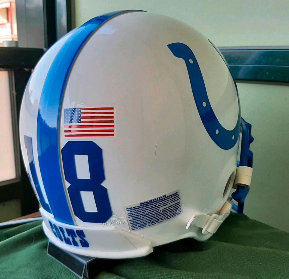 Peyton Manning Indianapolis Colts Football Helm in Boizenburg/Elbe