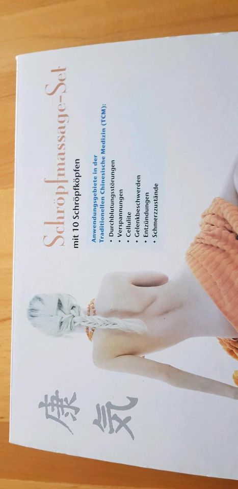 Schröpfmassage Set mit Anleitung in Titisee-Neustadt