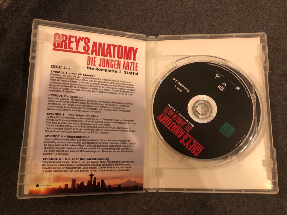 Greys Anatomy DVD Staffel 1 Grey‘s Anatomy Serie Krankenhaus in Soltau