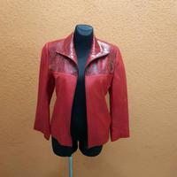 Rene Safak damen megaweiche echte Lederjacke gr.38 rot fast neu West - Unterliederbach Vorschau