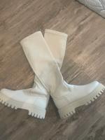 Bronx Stiefel High boots Beige, Größe 41, Leder, NEU! Niedersachsen - Weyhe Vorschau