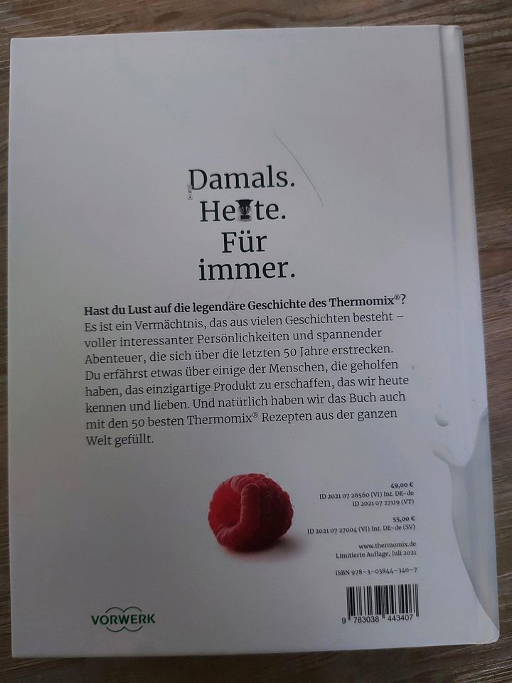 Thermomix Kochbuch: Damals. Heute. Für immer in Kirchhundem