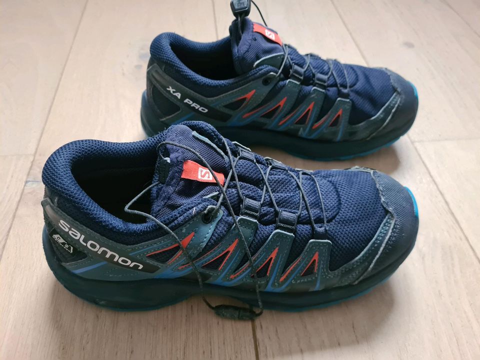 Salomon Wanderschuhe Kinder XA PRO 3D CSWP J  für Gr. 36 in Düsseldorf