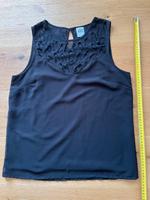 Vero Moda/ Top mit Lochmuster am Dekolleté , Gr M; Schwarz Bayern - Prutting Vorschau