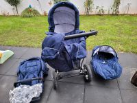 ❤️Kinderwagen 3 in 1 von Bergsteiger mit viel Zubehör Niedersachsen - Burgdorf Vorschau