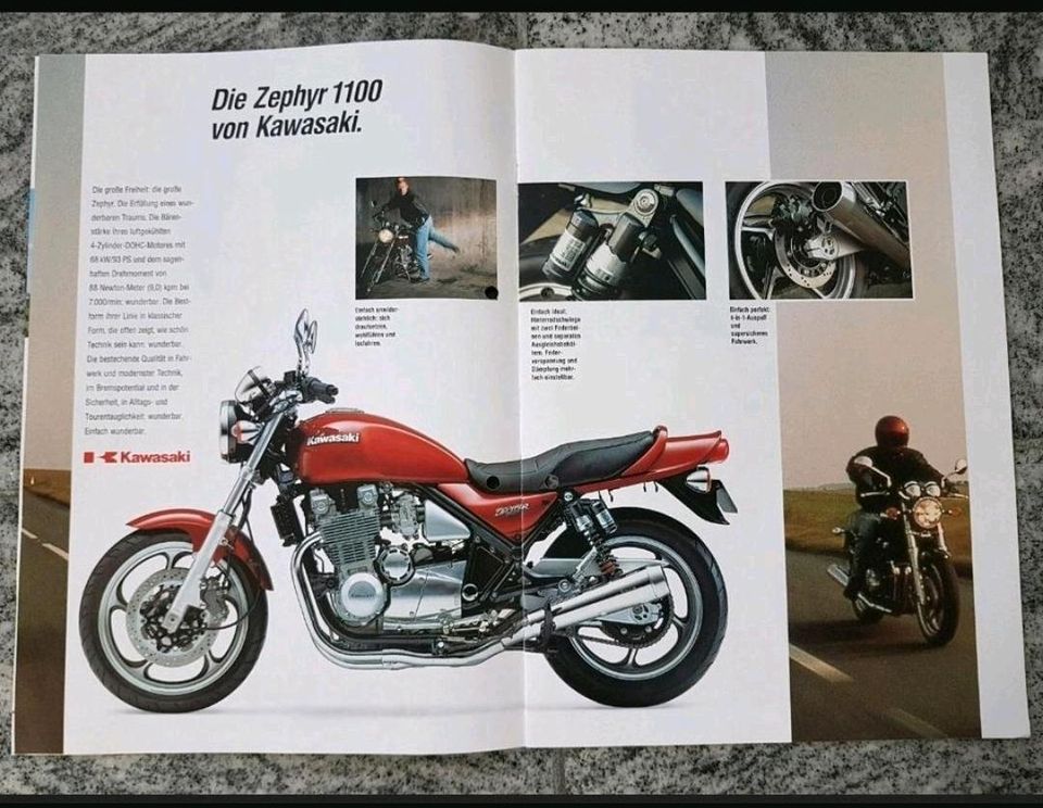 Kawasaki Zephyr 1100 ZRT10A Klassiker TÜV & Kundendienst neu in Brennberg