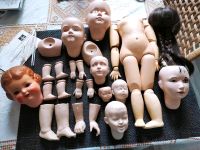 Puppen Köpfe Körper Beine Hände Schirm Perücke sammeln Aachen - Eilendorf Vorschau