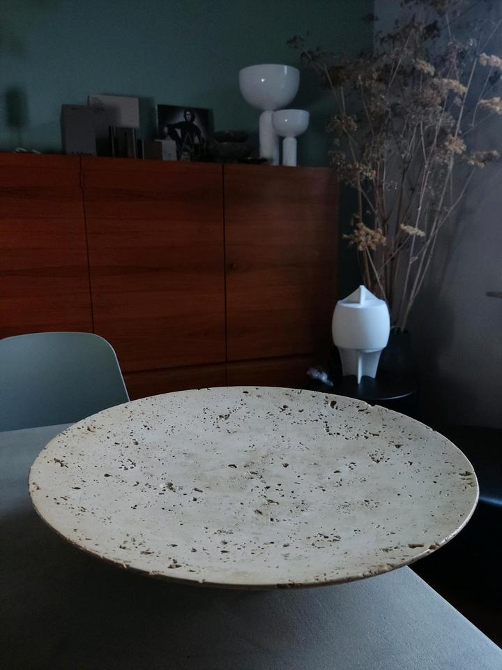 TRAVERTIN, Schale, Beistelltisch, Natural Stone, Japandi, Natural in Stuttgart