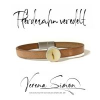 Pferdezahn Deines Pferdes veredelt als Armband ❤️❤️❤️ Niedersachsen - Salzhausen Vorschau