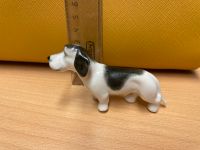 Porzellan Hund Dackel auch f. Setzkasten Miniatur Pankow - Weissensee Vorschau