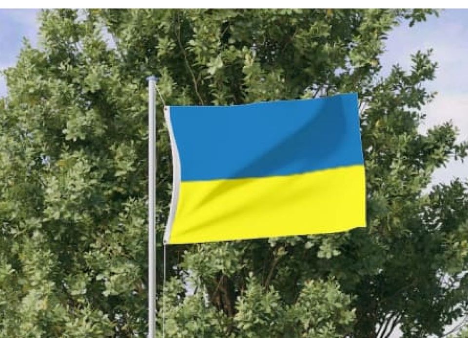 Flagge Fahne Land Ukraine  150x90 cm  AKTION  liefert in Ravensburg